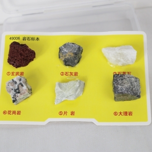 矿物岩石标本 地理地质小学生活史标本教学仪器矿物晶体