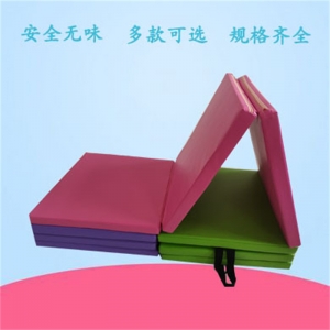 可折叠海绵垫舞蹈垫儿童练功学生体考pu瑜伽练功垫